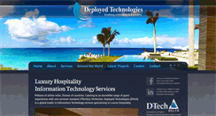 Desktop Screenshot of deployedtechnologies.com