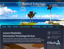 Tablet Screenshot of deployedtechnologies.com